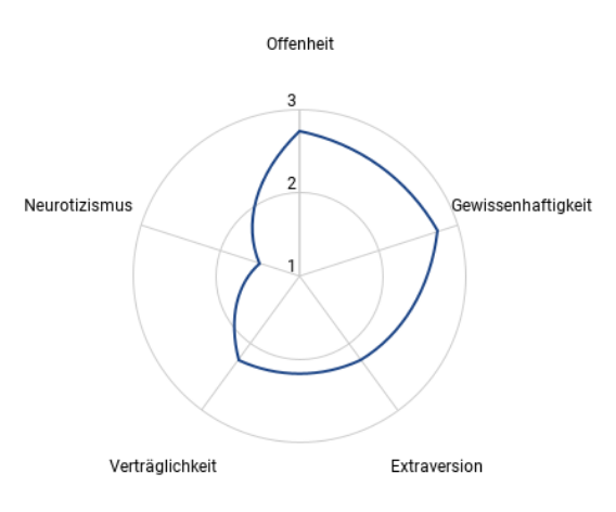 Skizze OCEAN-Modell der Gen Z 